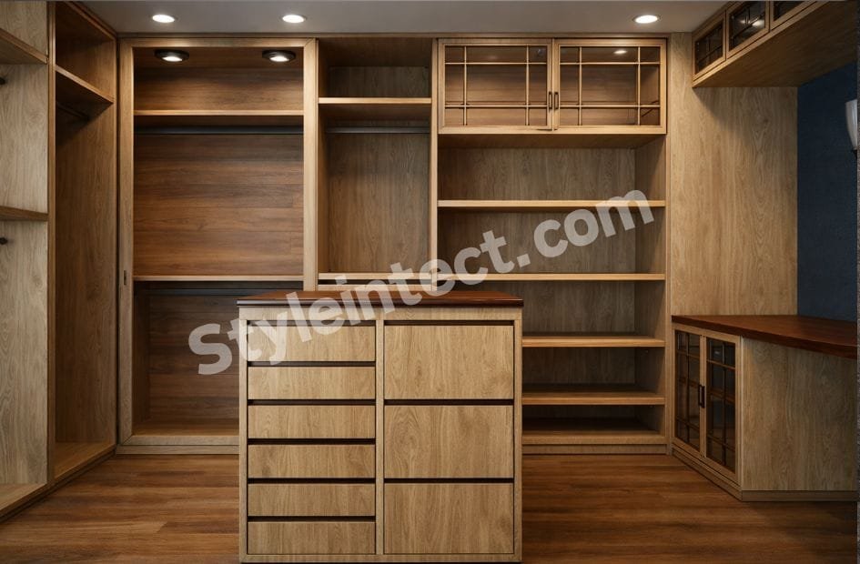 Custom Wooden Wardrobe Design for Stylish and Functional Bedrooms