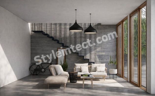 Modern Living Room Interior Design with Luxury Home Interiors for a Stylish Contemporary Residence
