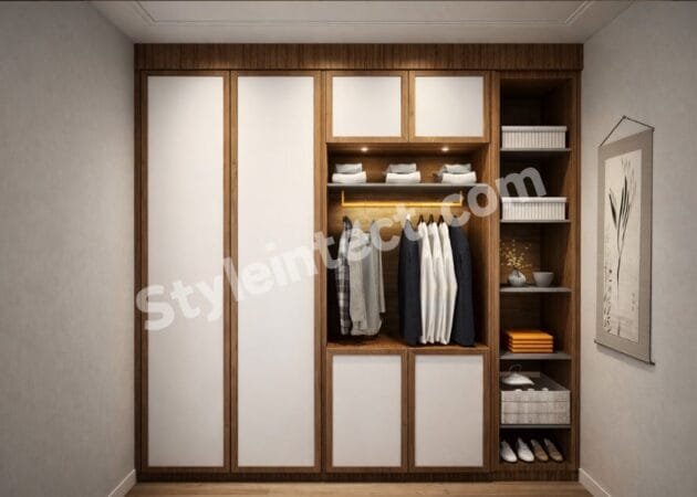 Modern Wooden Wardrobe Design