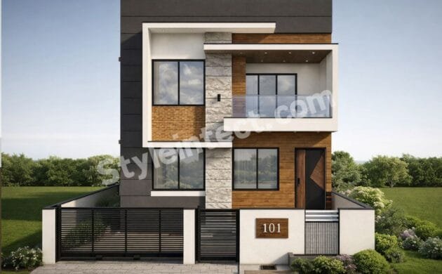 Affordable Architect Exterior Design for a Modern Two-Storey House