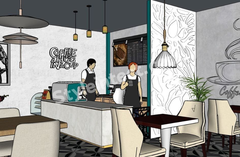 Modern Café Interior Design: Contemporary Coffee Shop Interior Design Ideas for a Stylish Commercial Space